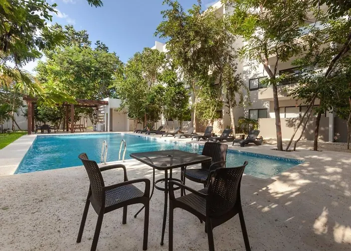 Cobalto Coto810min Beach,wifi200mb,gym,pools,king Holiday home Playa del Carmen